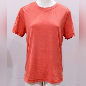 lululemon athletica | Orange Short Sleeve Tee